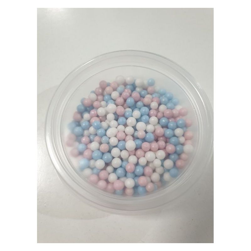 šećerne perlice roza, bijela, plava 25 g