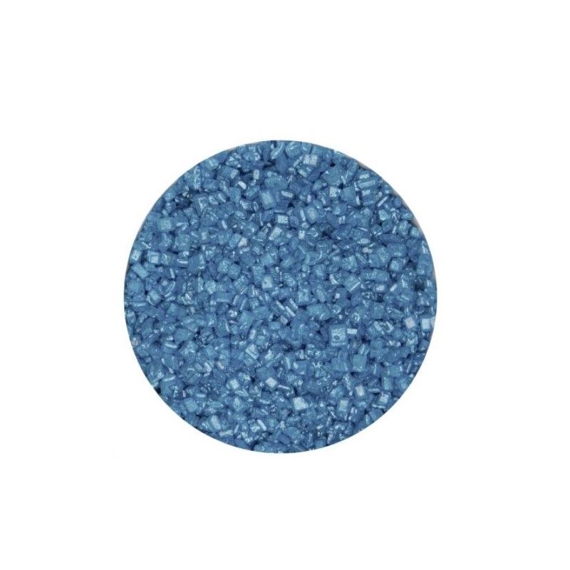 Svjetlucavi šećerni kristali plavi 70 g