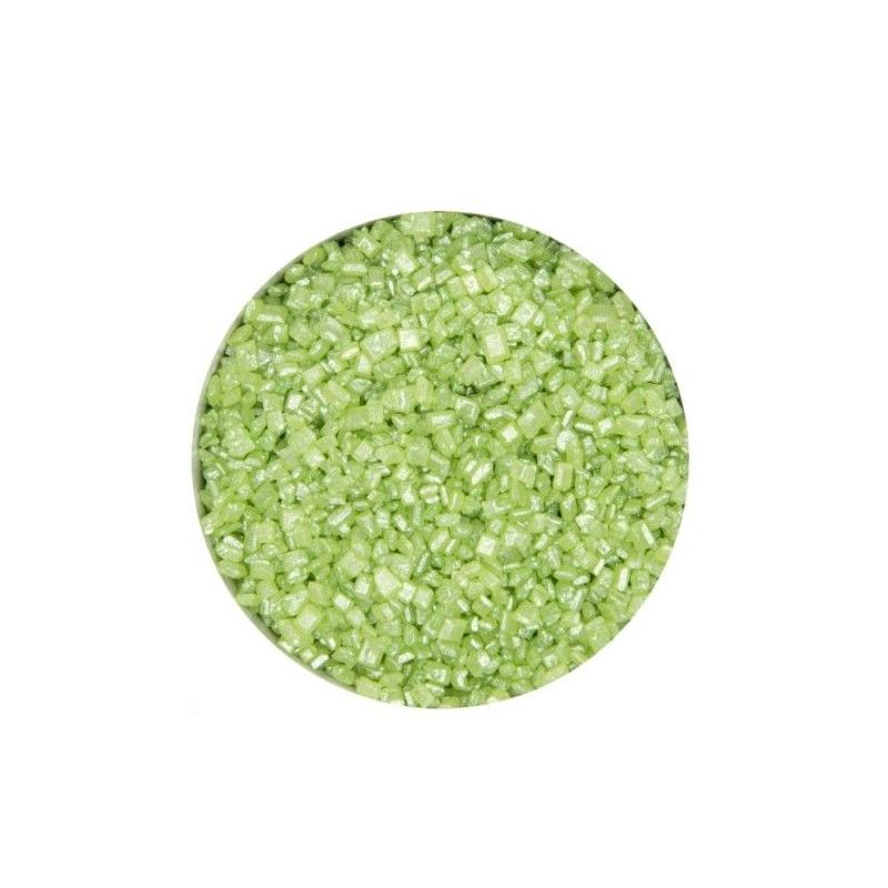 Svjetlucavi šećerni kristali zeleni 70g