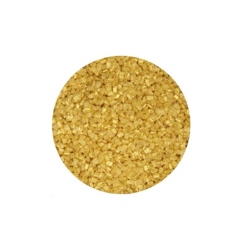 Svjetlucavi šećerni kristali zlatni 70 g
