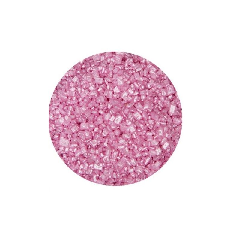 Svjetlucavi šećerni kristali pink 70 g