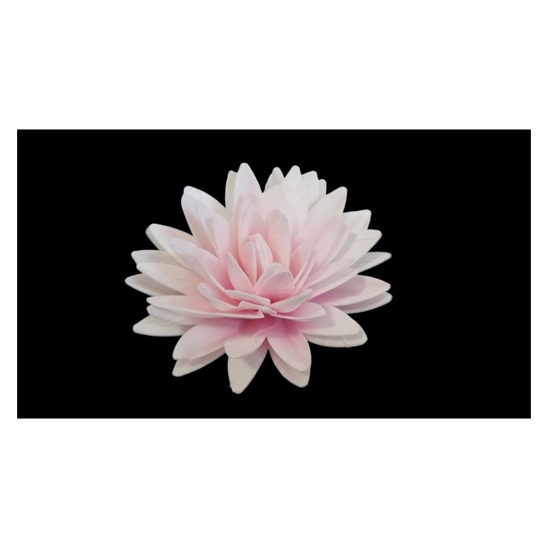 Wafer cvjet božur 12,5 cm roza